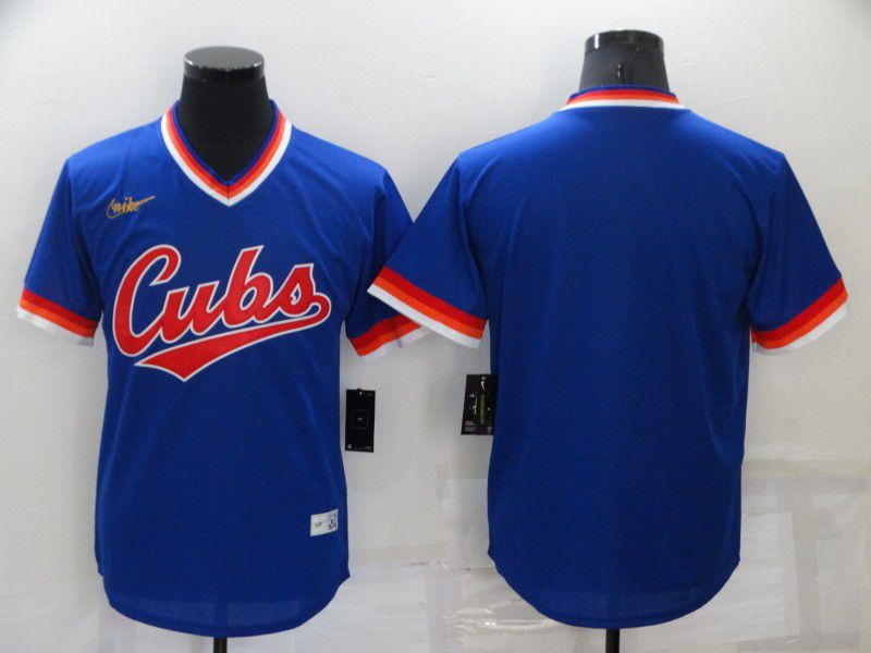 Men Chicago Cubs Blank Blue Game Nike 2022 MLB Jersey->chicago cubs->MLB Jersey